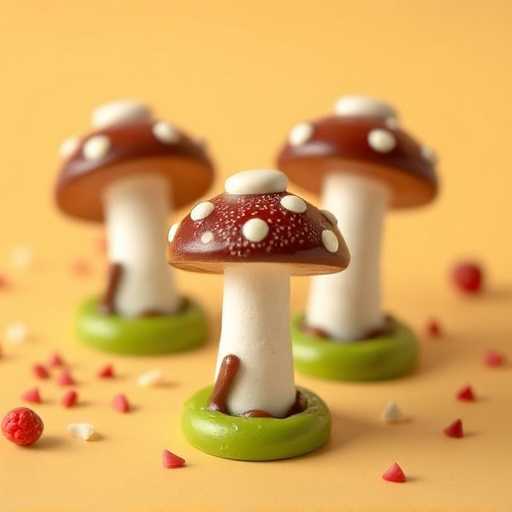 Magic Mushroom Chocolates Packaging Shots