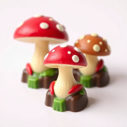 Magic Mushroom Chocolates Packaging Shots
