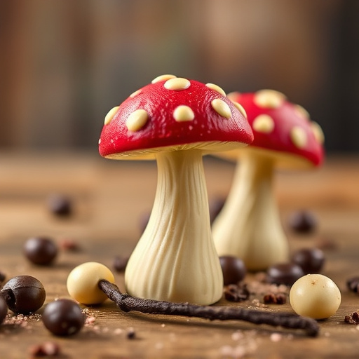 Magic Mushroom Chocolates Packaging Shots