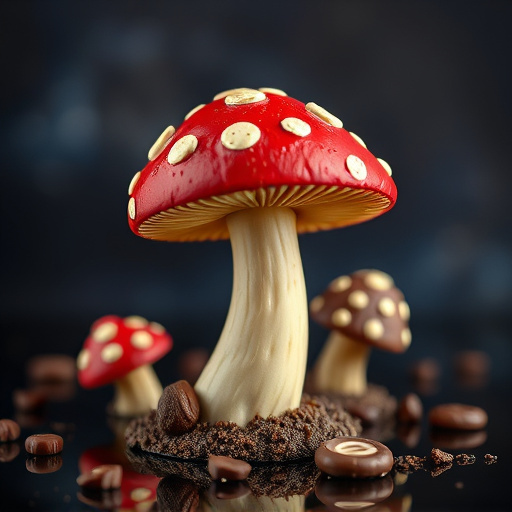 Magic Mushroom Chocolates Packaging Shots