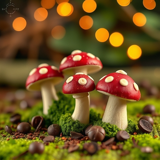 Magic Mushroom Chocolates Packaging Shots