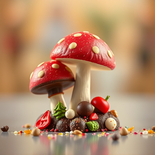 Magic Mushroom Chocolates Packaging Shots