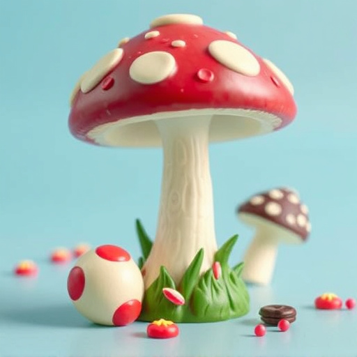 Magic Mushroom Chocolates Packaging Shots