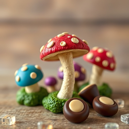 Magic Mushroom Chocolates Packaging Shots