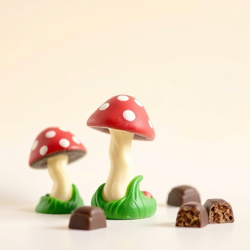Magic Mushroom Chocolates Packaging Shots