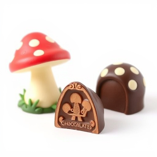 Magic Mushroom Chocolates Packaging Shots