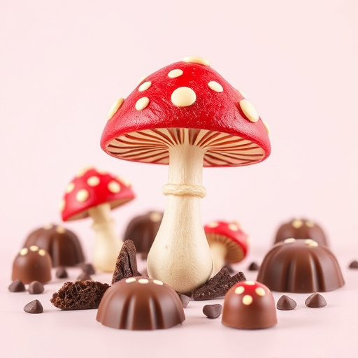 Magic Mushroom Chocolates Packaging Shots