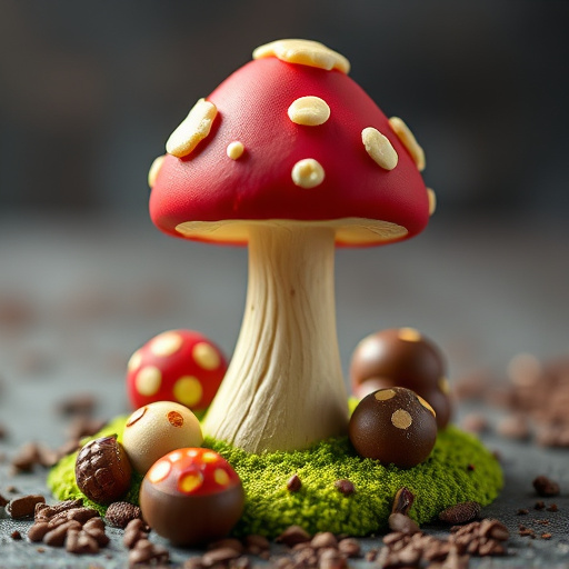 Magic Mushroom Chocolates Packaging Shots