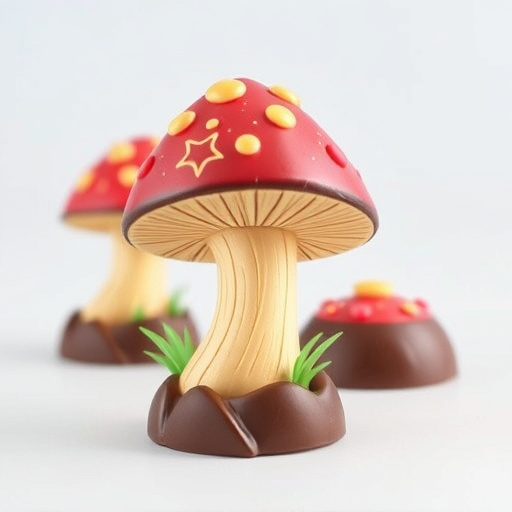 Magic Mushroom Chocolates Packaging Shots