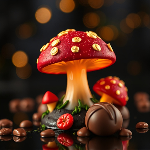 Magic Mushroom Chocolates Packaging Shots