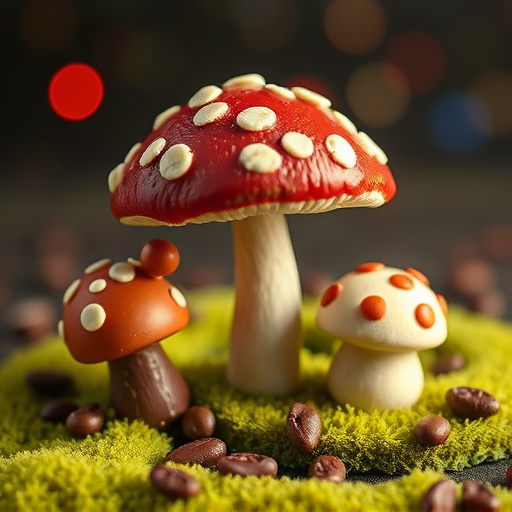 Magic Mushroom Chocolates Packaging Shots