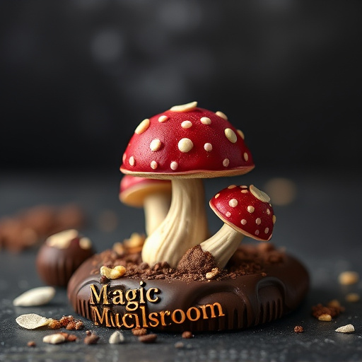 Magic Mushroom Chocolates Packaging Shots