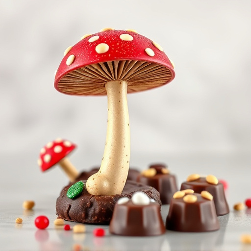 Magic Mushroom Chocolates Packaging Shots