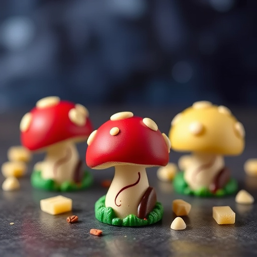 Magic Mushroom Chocolates Packaging Shots