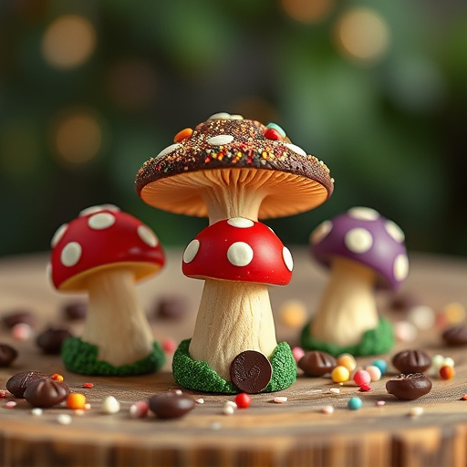 Magic Mushroom Chocolates Packaging Shots