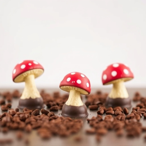 Magic Mushroom Chocolates Packaging Shots