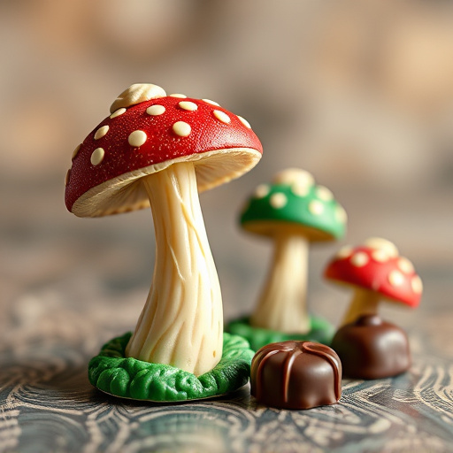 Magic Mushroom Chocolates Packaging Shots