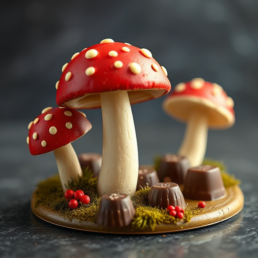 Magic Mushroom Chocolates Packaging Shots