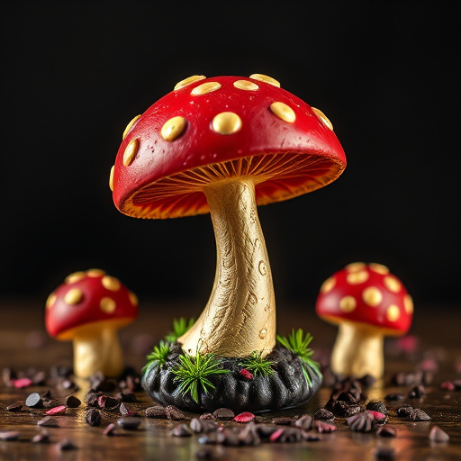 Magic Mushroom Chocolates Packaging Shots