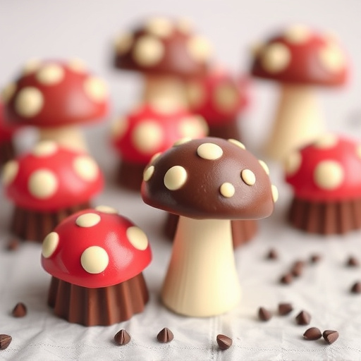 Magic Mushroom Chocolates Packaging Shots