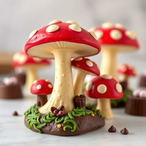 Magic Mushroom Chocolates Packaging Shots