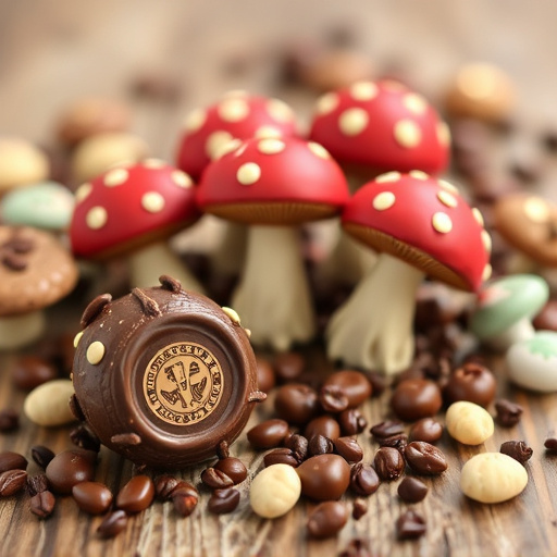 Magic Mushroom Chocolates Packaging Shots