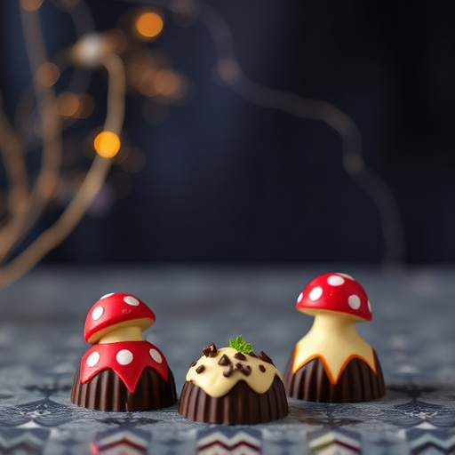 Magic Mushroom Chocolates Packaging Shots