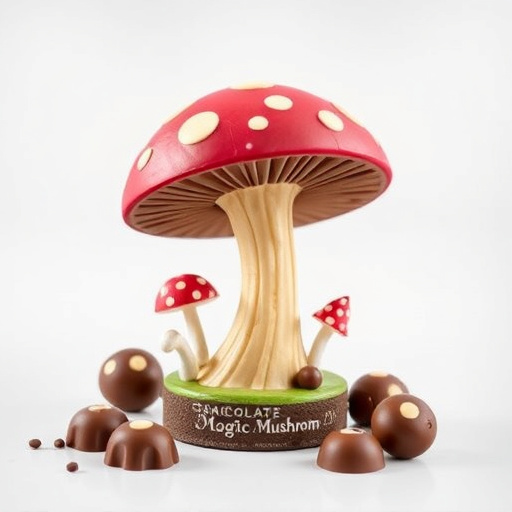 Magic Mushroom Chocolates Packaging Shots