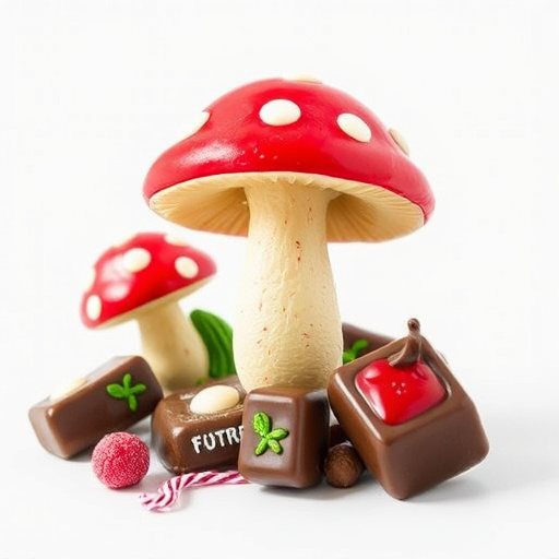 Magic Mushroom Chocolates Packaging Shots