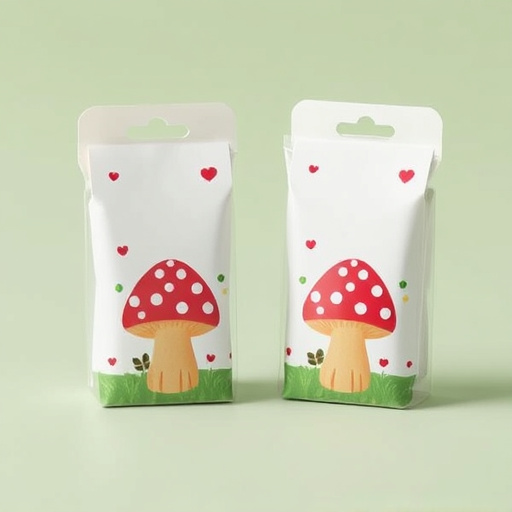 Magic Mushroom Chocolates Packaging Shots