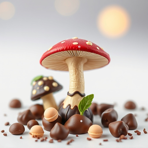 Magic Mushroom Chocolates Packaging Shots