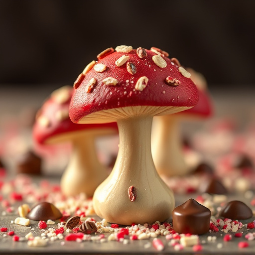 Magic Mushroom Chocolates Packaging Shots