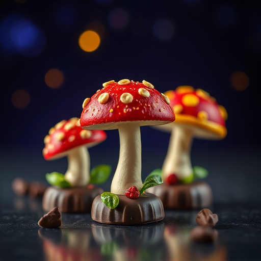 Magic Mushroom Chocolates Packaging Shots