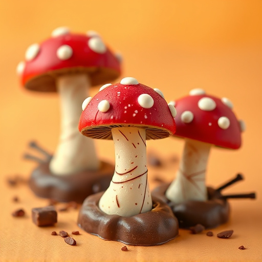 Magic Mushroom Chocolates Packaging Shots