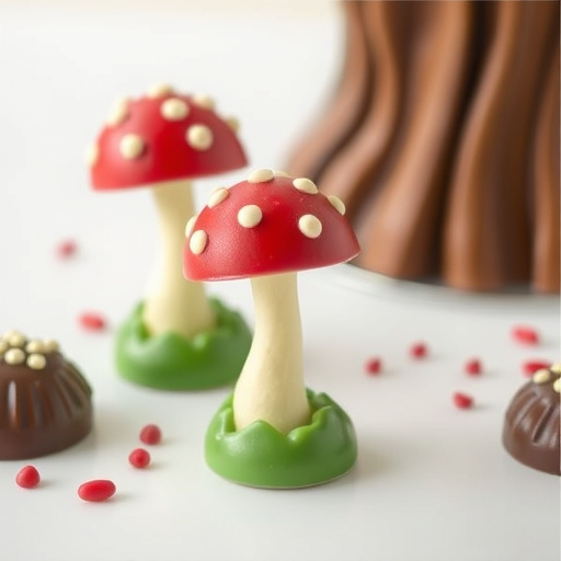 Magic Mushroom Chocolates Packaging Shots