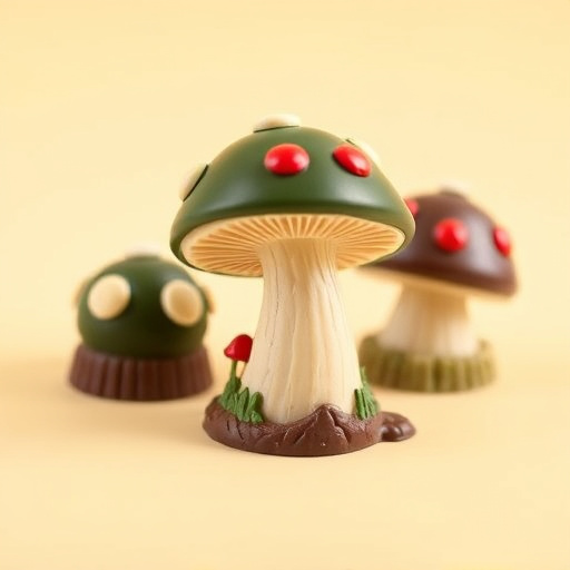 Magic Mushroom Chocolates Packaging Shots