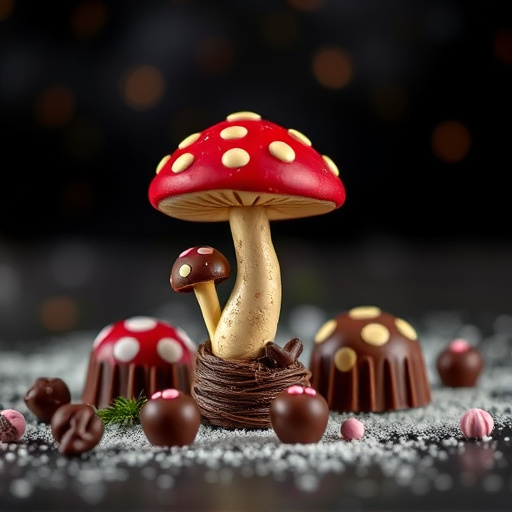 Magic Mushroom Chocolates Packaging Shots