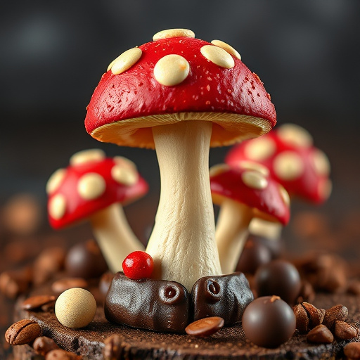 Magic Mushroom Chocolates Packaging Shots