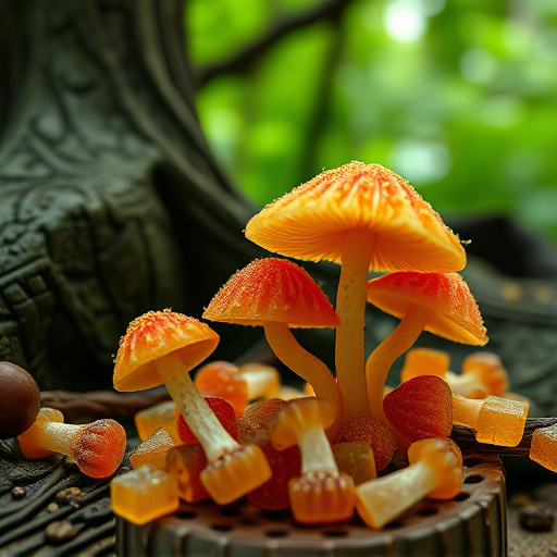 Magic Mushroom Gummies: Unlocking Focus Through Enhanced Sensory Perception