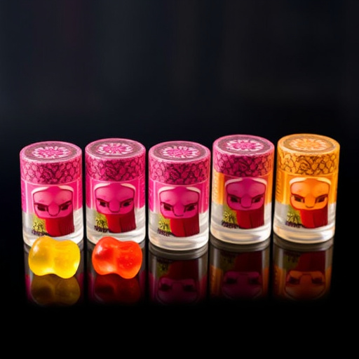 Magic Mushroom Gummies Packaging Shots
