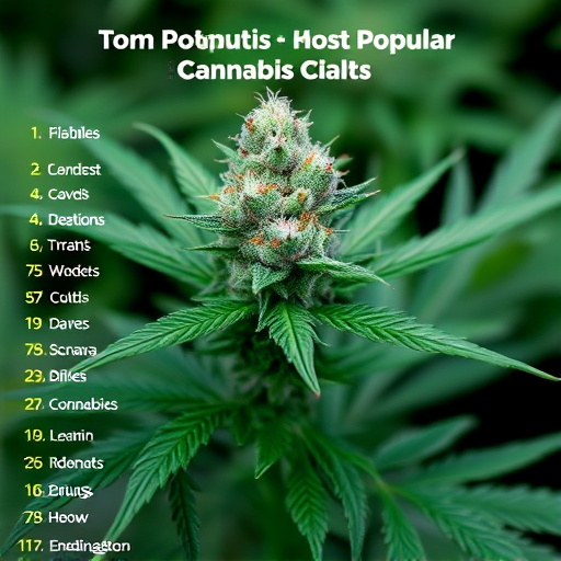 most popular cannabis strains