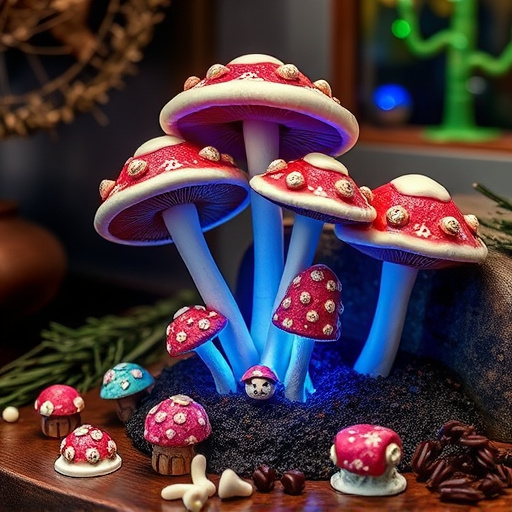 Psilocybin Magic Mushroom Chocolates Display