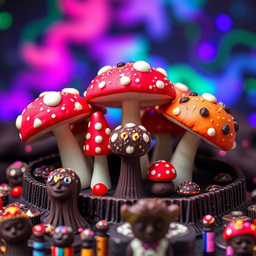 Psilocybin Magic Mushroom Chocolates Display
