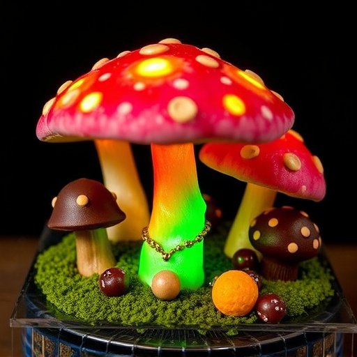 Psilocybin Magic Mushroom Chocolates Display