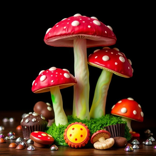 Psilocybin Magic Mushroom Chocolates Display