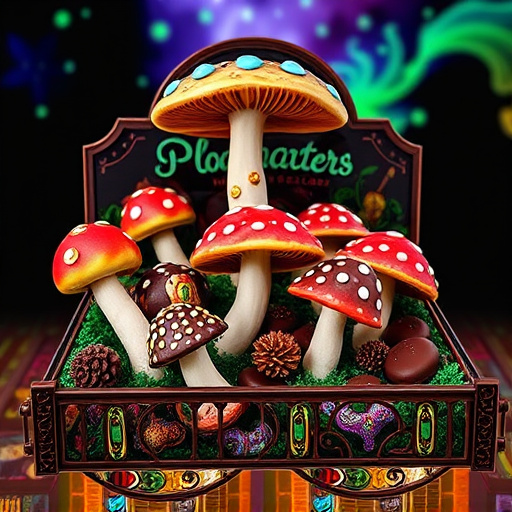 Psilocybin Magic Mushroom Chocolates Display