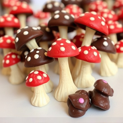 Psilocybin Magic Mushroom Chocolates Display