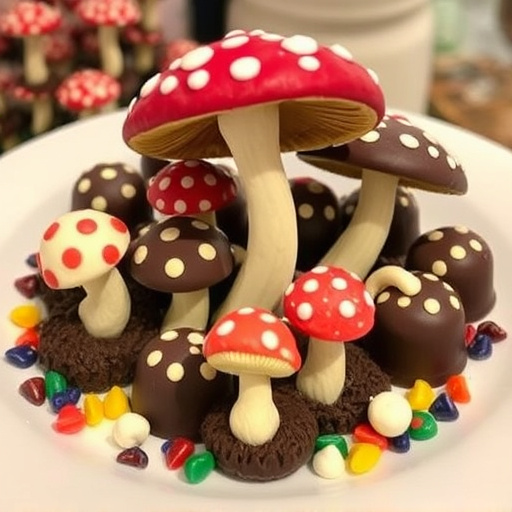 Psilocybin Magic Mushroom Chocolates Display
