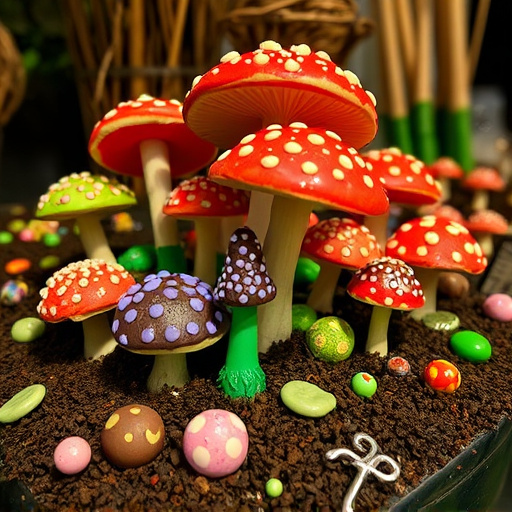 Psilocybin Magic Mushroom Chocolates Display