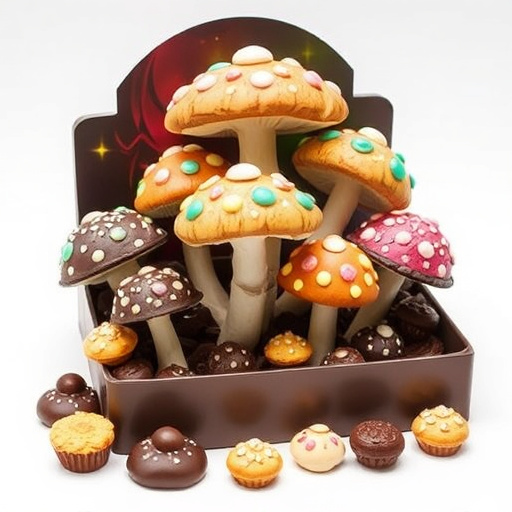 Psilocybin Magic Mushroom Chocolates Display